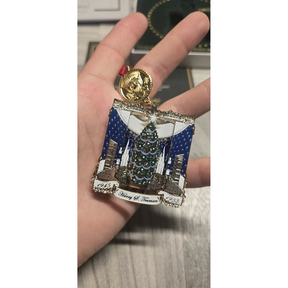 The White House Historical Association 2018 Christmas Ornament Harry S. Truman